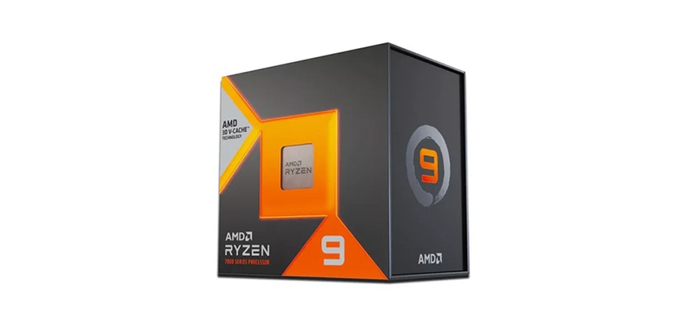 AMD Ryzen 9 7950X3D promete ter um dos melhores desempenhos de jogos entre os processadores — Foto: Divulgação/AMD