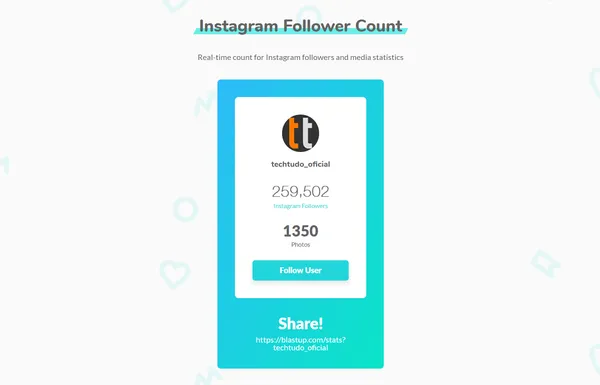 BOXY Likes - Real Time Instagram Followers Live Counter
