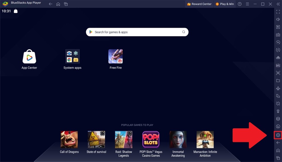  Reprodução/BlueStacks