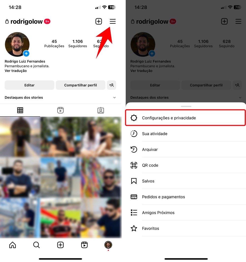Como tirar o 'online' no Instagram pelo celular