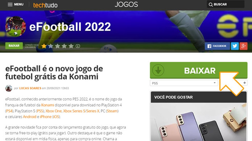 eFootball 2022: veja requisitos e como baixar no PC, PlayStation e
