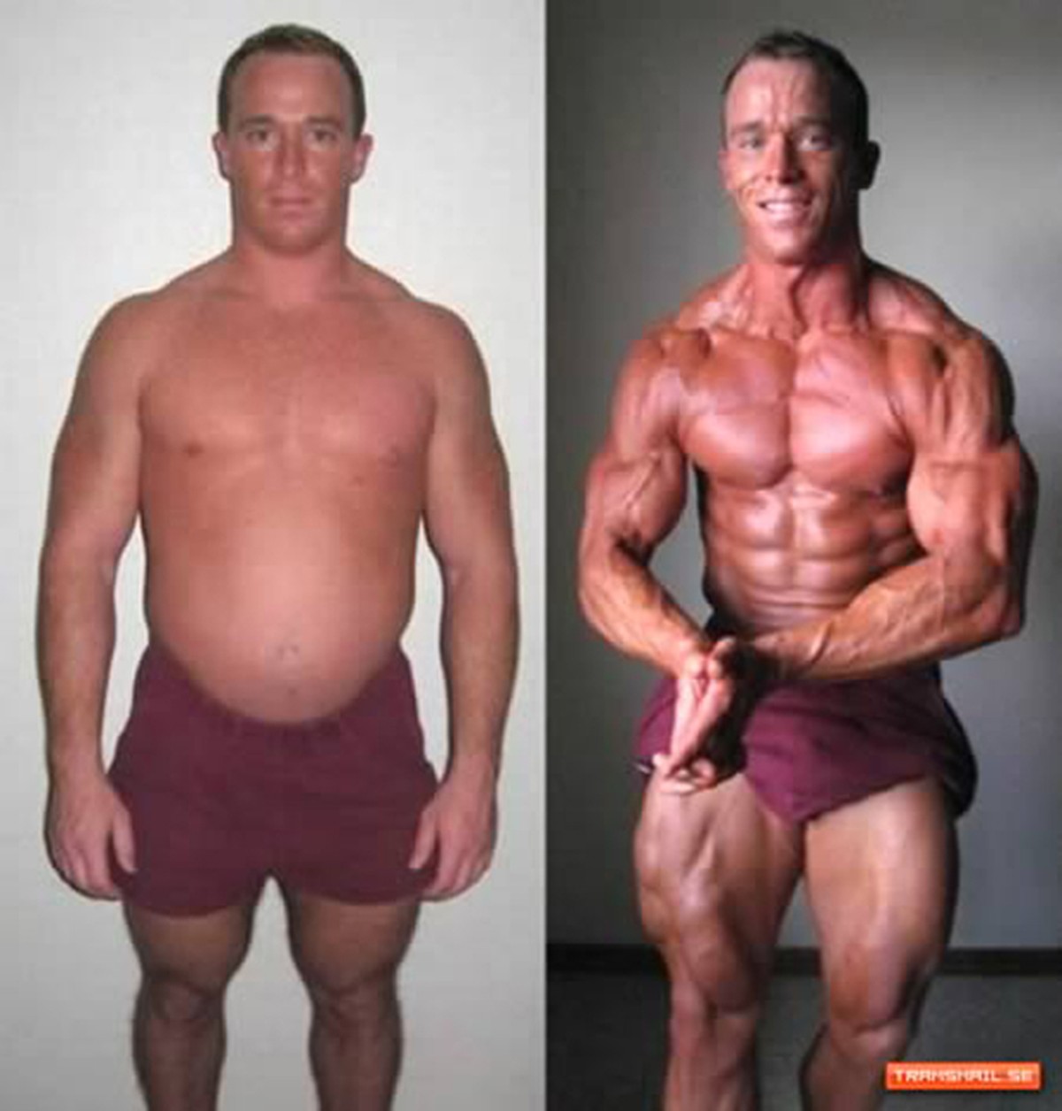 Без гормонов роста. Стероиды до и после. Трансформация тела до и после.