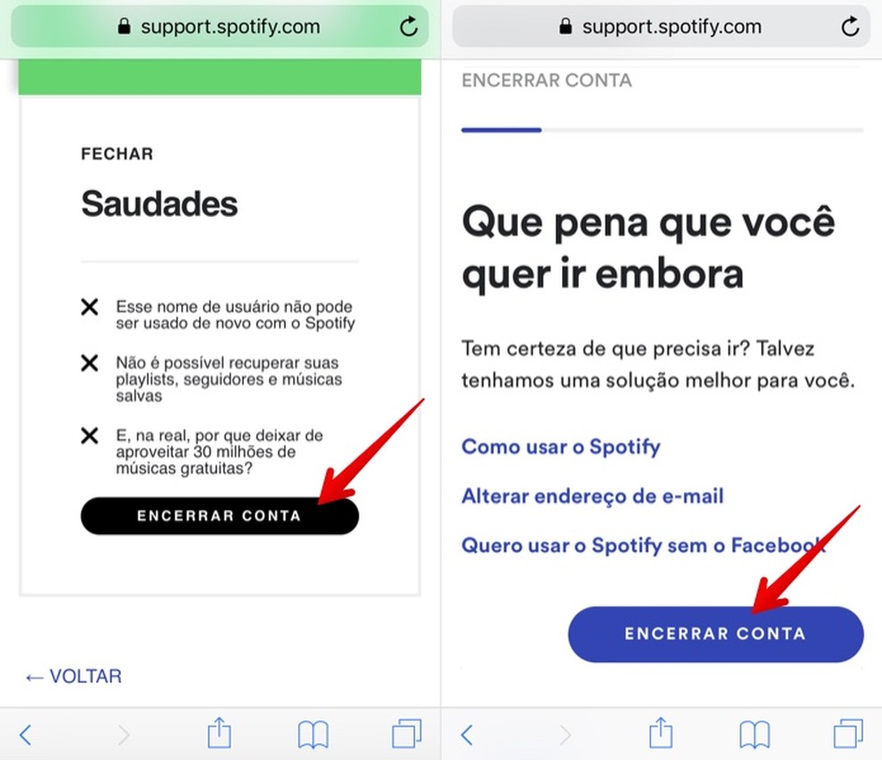 Como cancelar a sua subscrição do Spotify - Sharesub