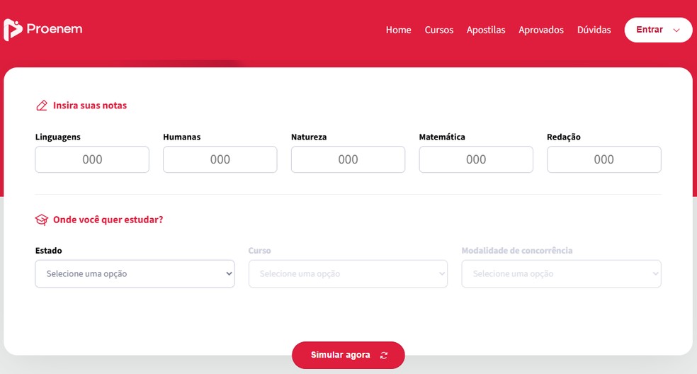  Reprodução/ProEnem