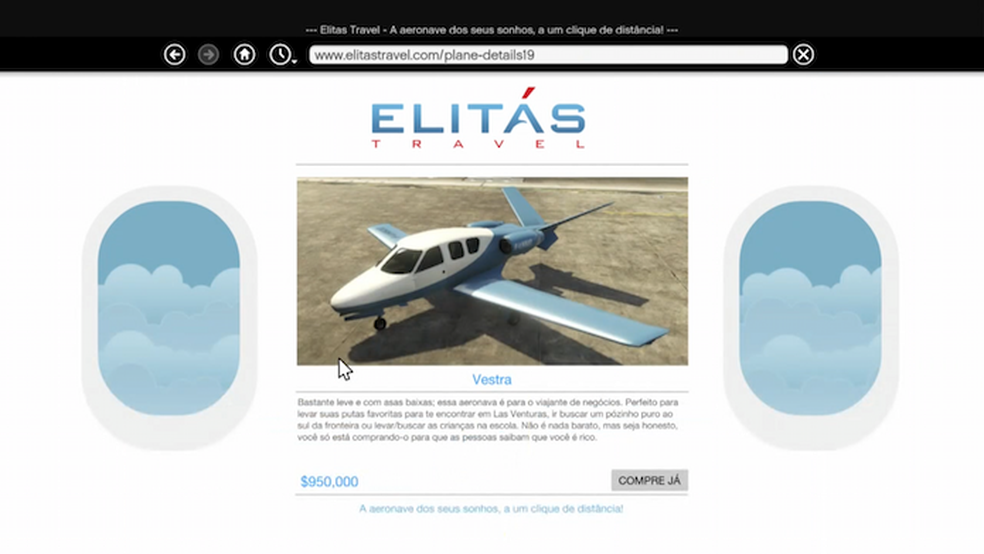 GTA 5 aviões - lista de todos os planos de GTA V