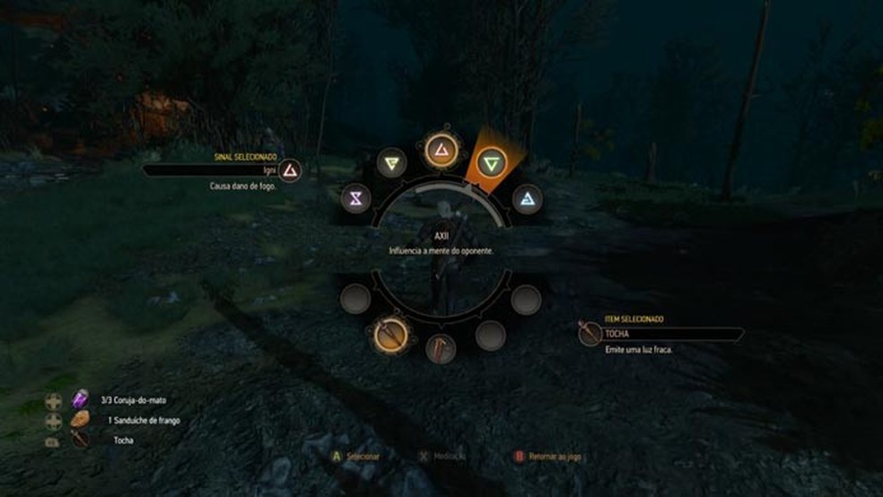 Axii (Foto: Reprodução/Murilo Molina) — Foto: TechTudo