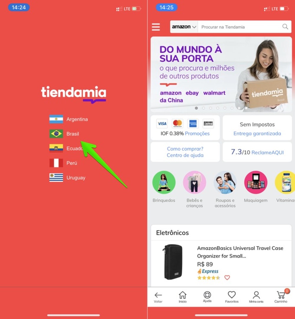 Tiendamia: como usar o app para comprar importados