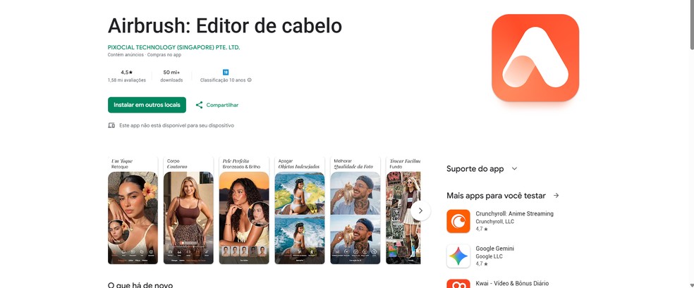  Reprodução/App Store