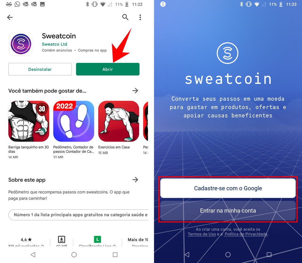 Sweatcoin: app que paga para andar é o mais baixado do Brasil