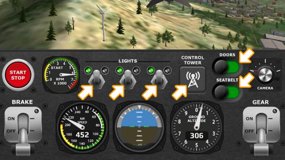 Como jogar Take Off Flight Simulator, game de avião para celular e PC