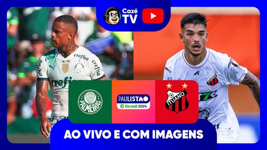 Palmeiras x Ituano: como assistir ao jogo do Paulistão 2024 na CazéTV