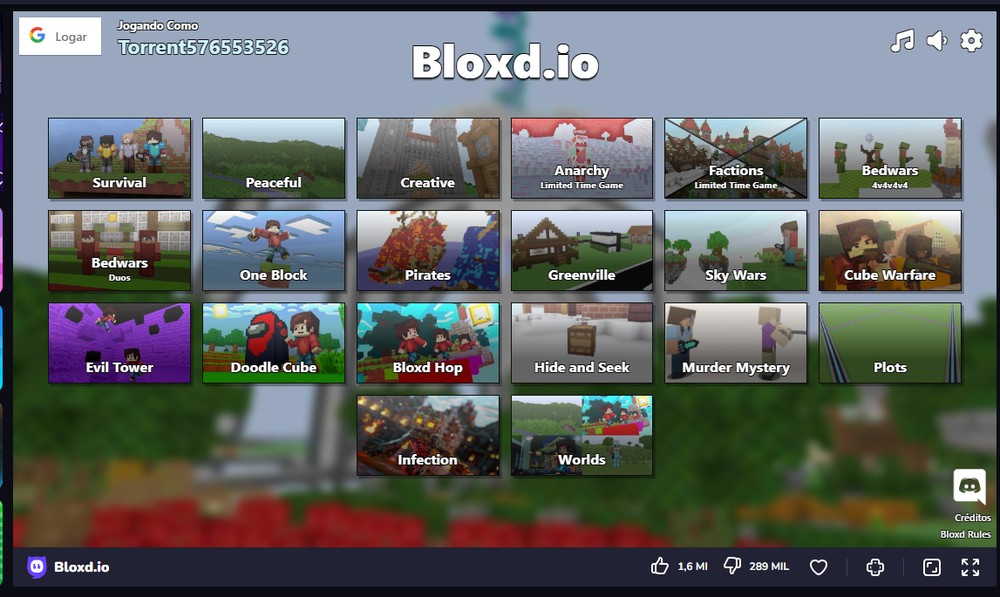 Bloxd.io no Crazy Games como jogar game grátis 'estilo' Minecraft no site