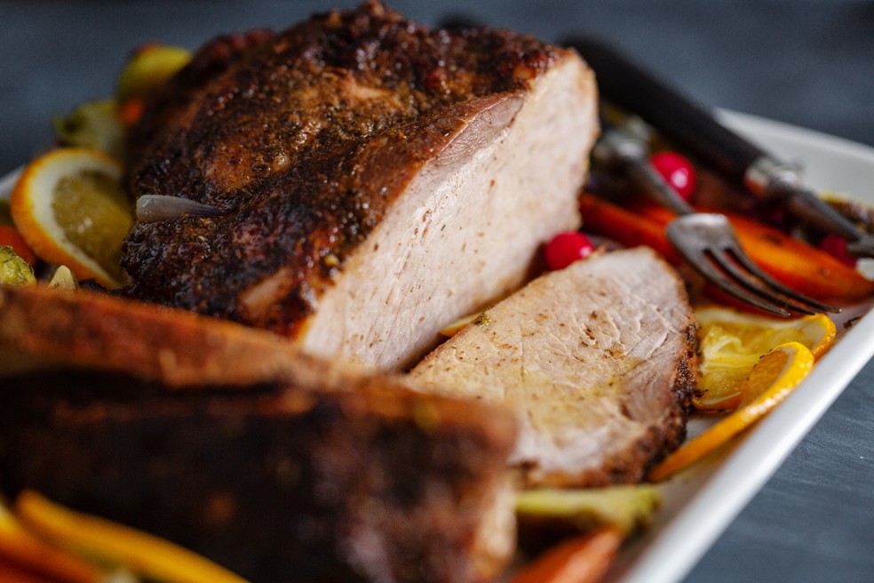 Pernil na air fryer pode resultar em pele mais crocante; saiba como preparar — Foto: Reprodução/Freepik