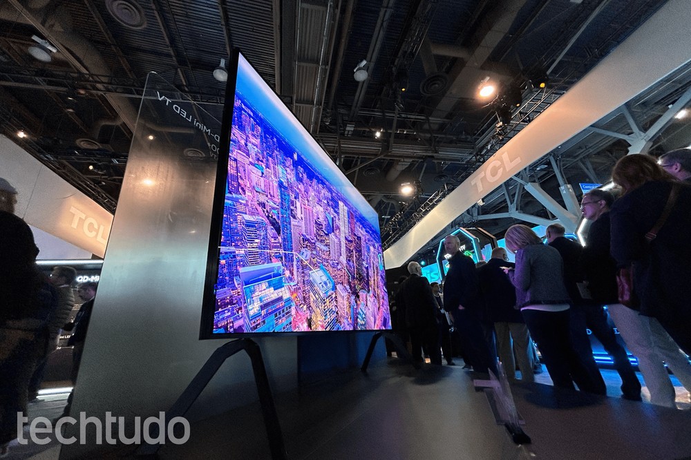 TCL revela maior TV QD-Mini LED do mundo, com 115 polegadas