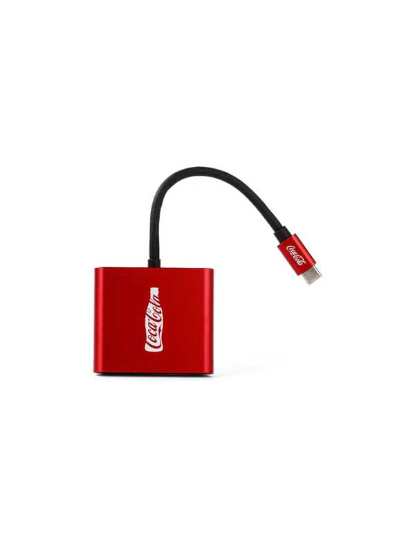 Hub USB 3 Em 1 Coca-cola