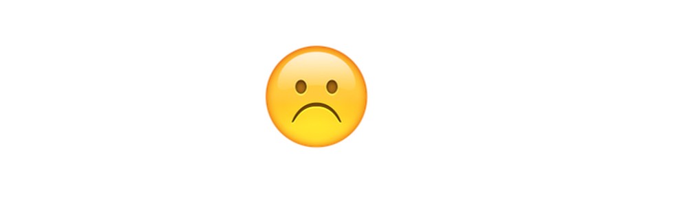Rosto de emoji pensativo e triste ou emoticon 3d decepcionado