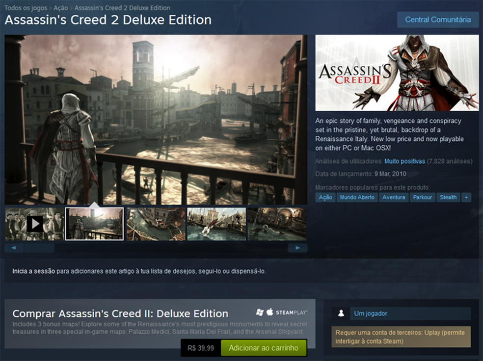 Download Assassin's Creed 2 Deluxe Edition for Windows 