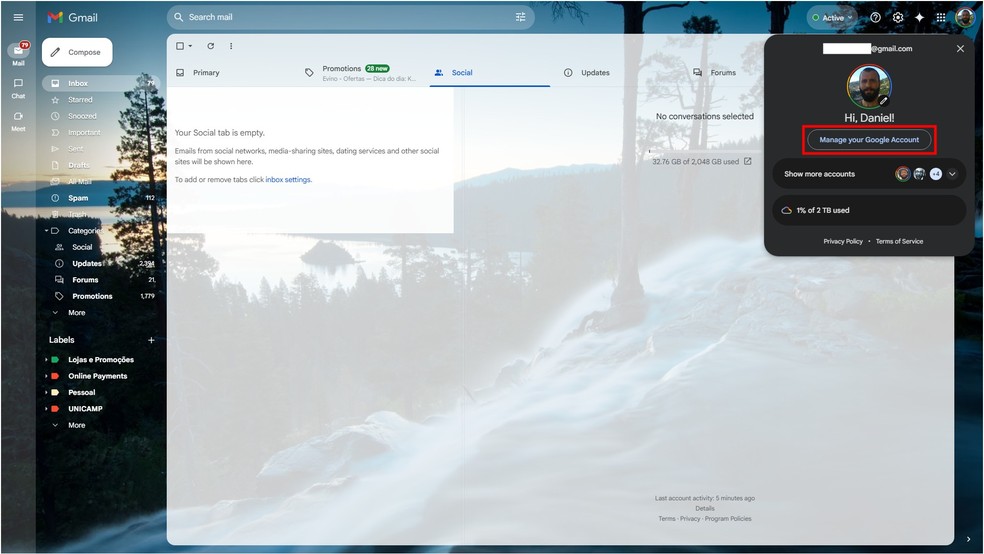  Reprodução/Daniel Trefilio