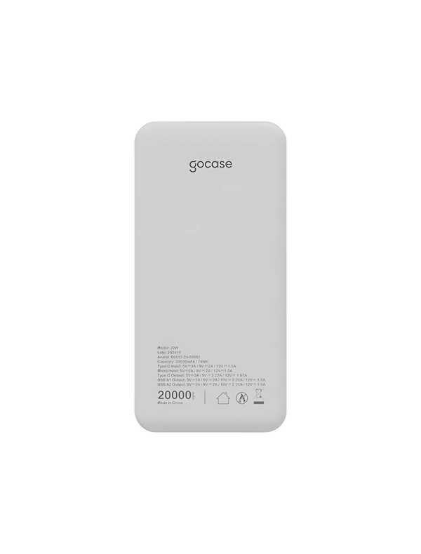 Carregador portátil Gocase 20.000 mAh