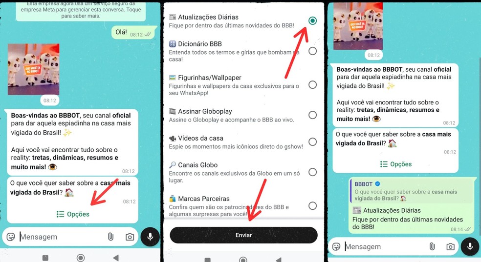  Reprodução/Gisele Souza