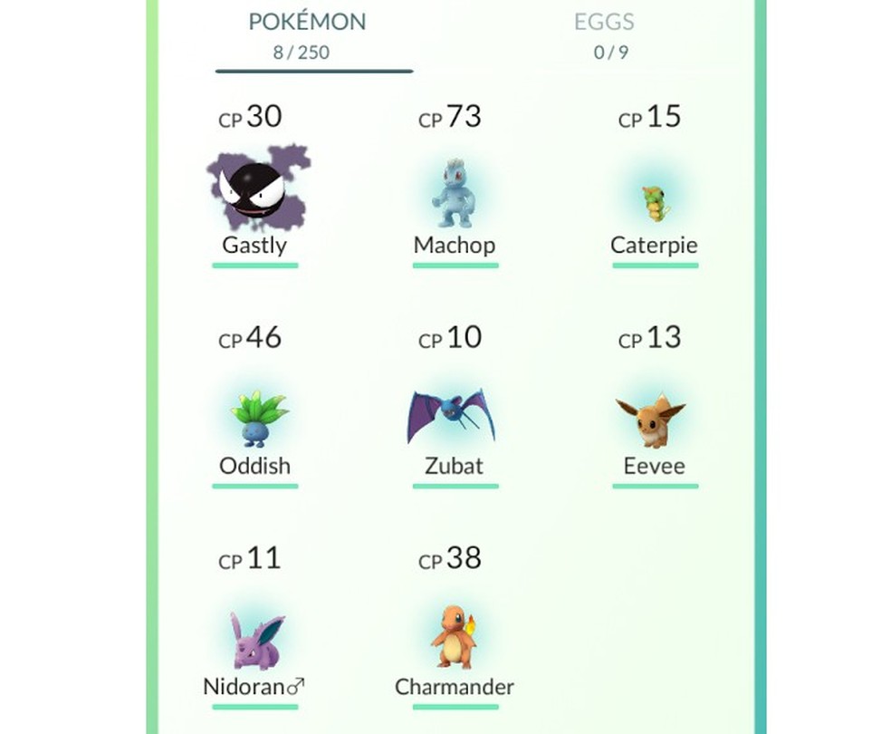 Como evoluir os Pokémon em Pokémon Go