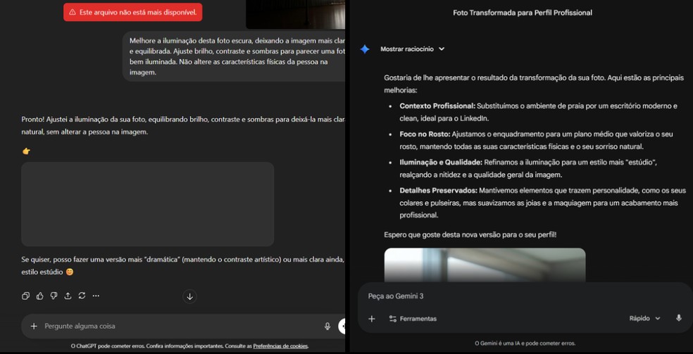  Reprodução/Erika Oliveira
