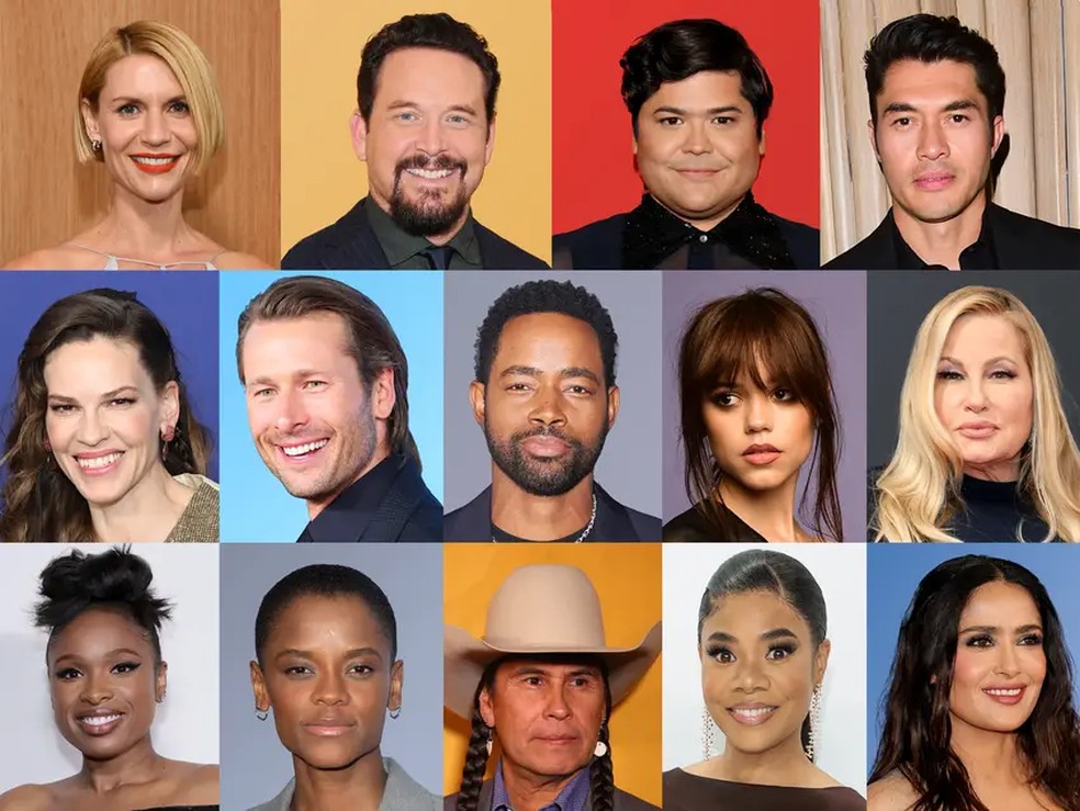 Apresentadores da edição deste ano, anunciados no site da premiação — Foto: Divulgação/Golden Globe Awards