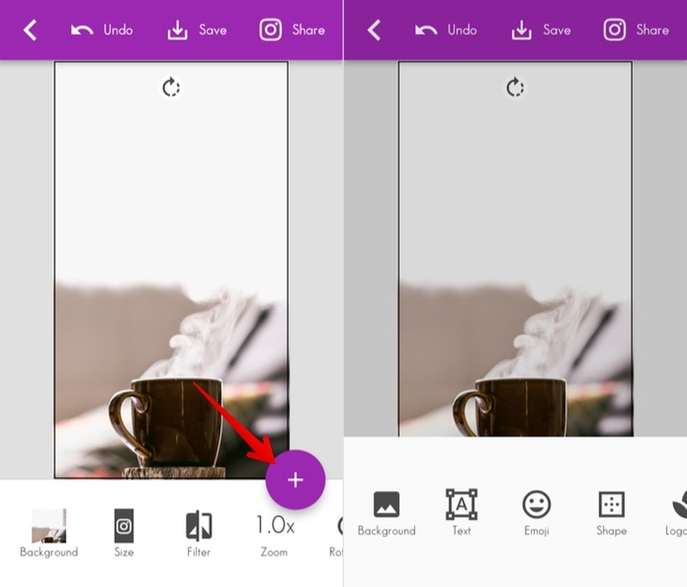 Como criar post de bom dia para Instagram com o app PostMuse