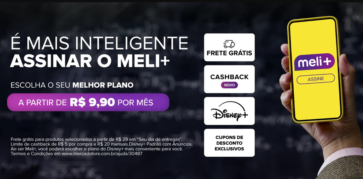 Meli+ lança combo com Netflix, HBO Max, Apple TV+ e Disney por menos de R$ 40
