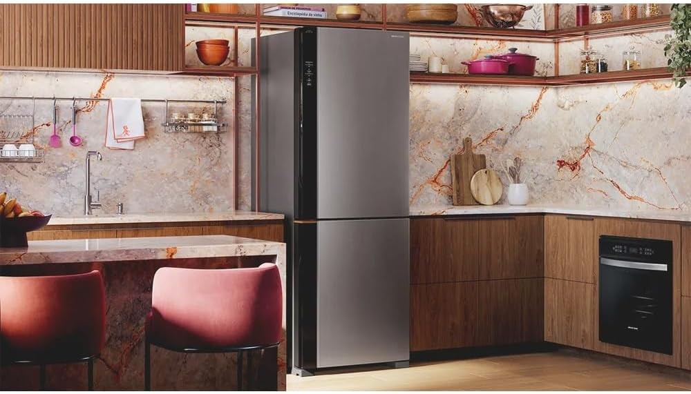 Geladeira Frost Free inox: 6 opções modernas para 
