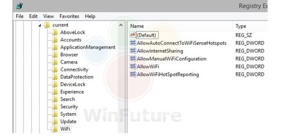Referências ao recurso foram encontradas no registro do novo Windows (foto: Reprodução/WinFuture) — Foto: TechTudo