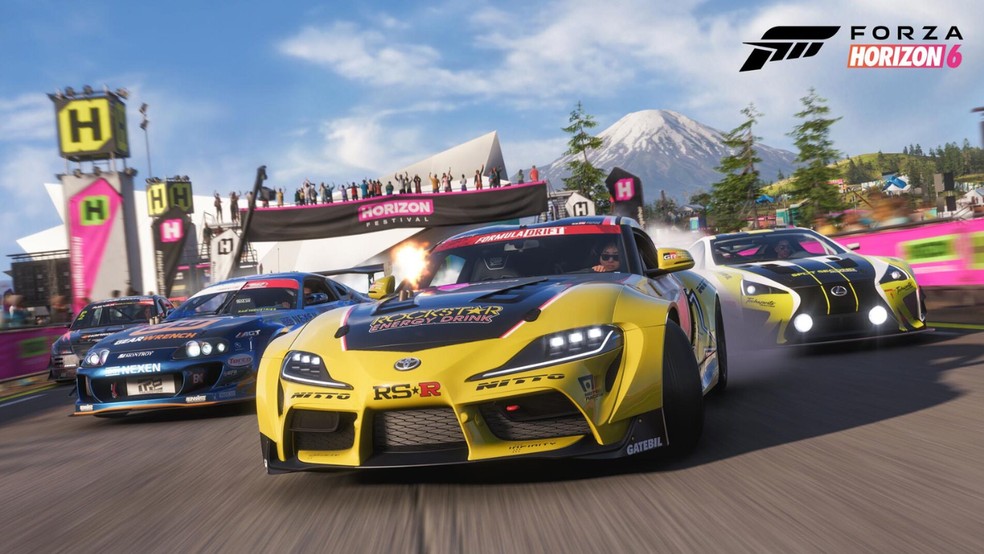 Forza Horizon 6 traz a corrida para o Japão — Foto: Reprodução/ Luã Souza