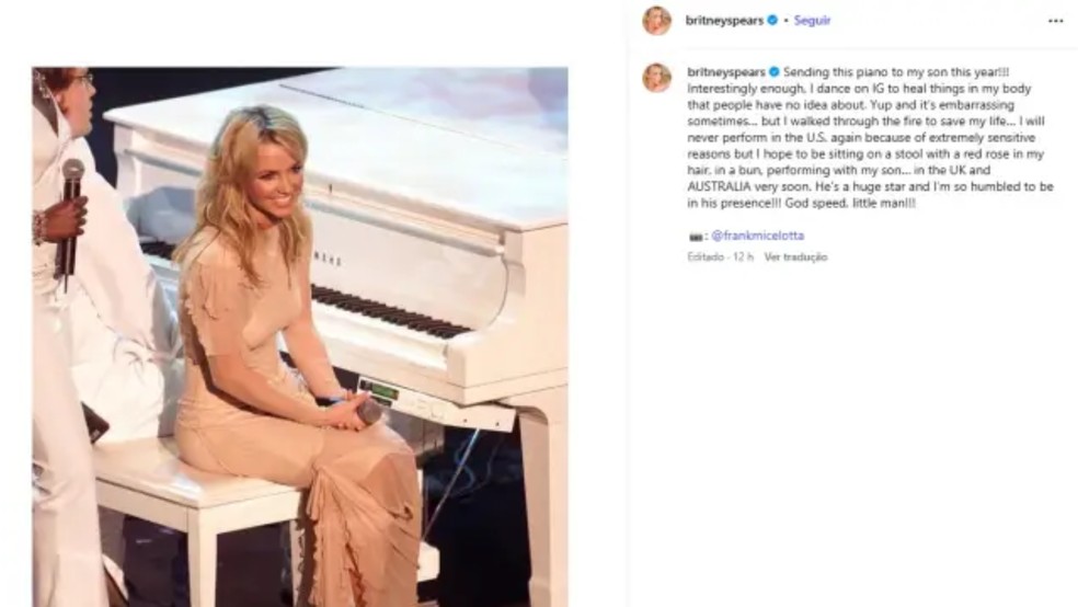  Instagram/@britneyspears