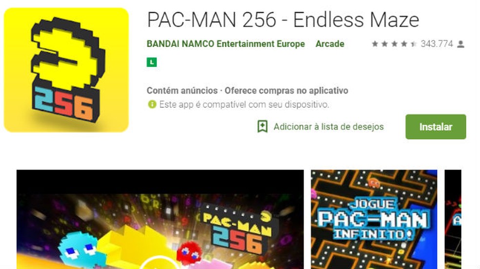 PAC-MAN jogo online gratuito em