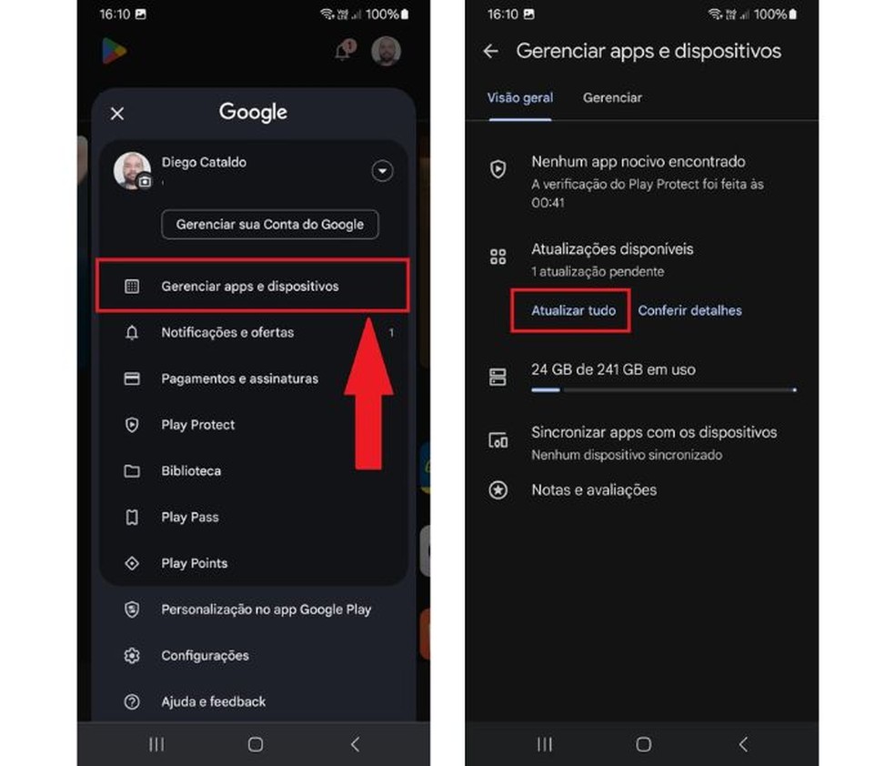  Reprodução/Diego Cataldo