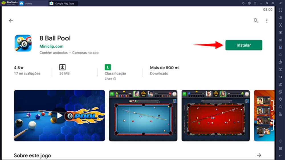 Como jogar 8 Ball Pool no PC com dica simples