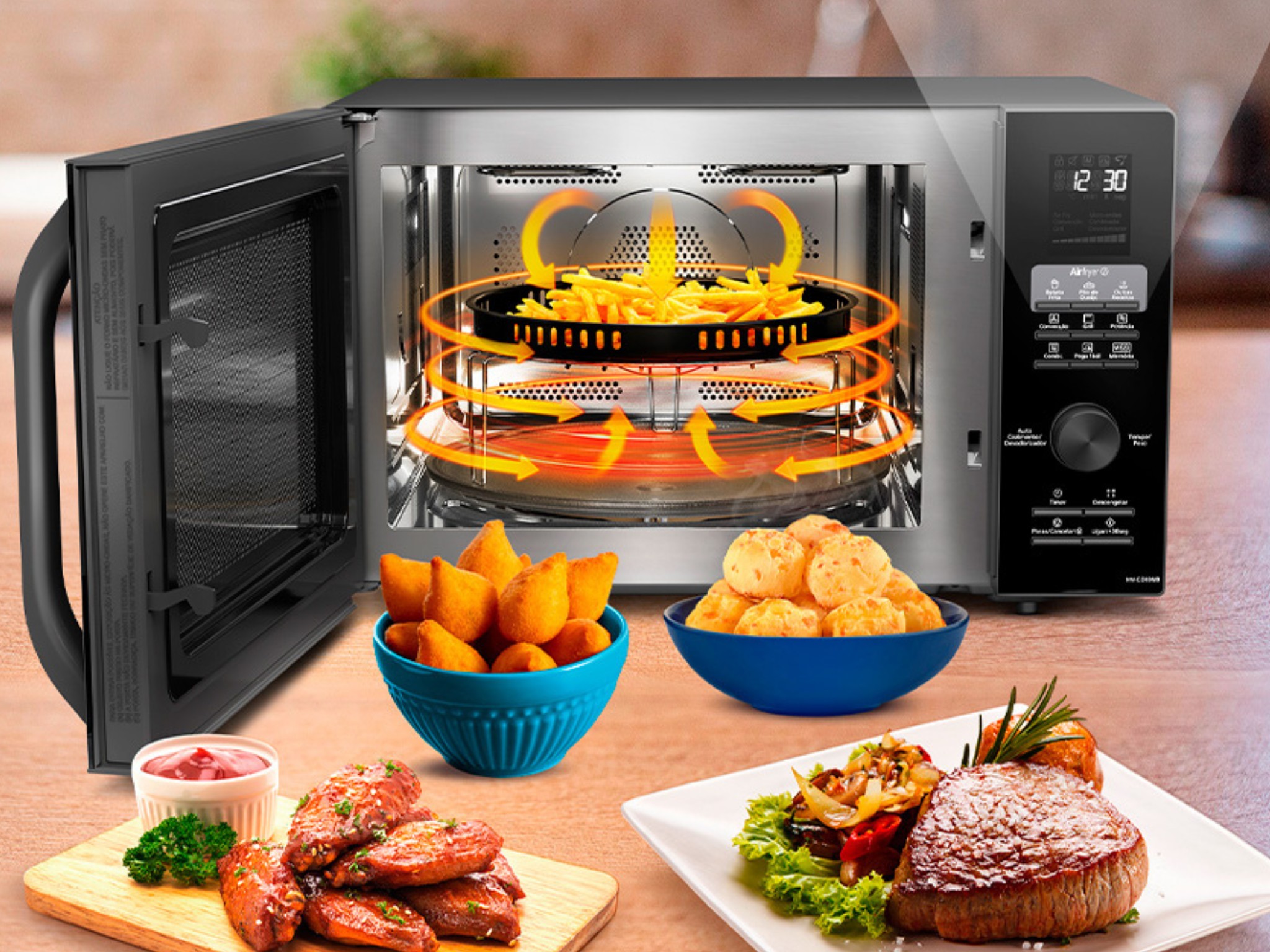 Micro-ondas Panasonic 4 em 1 é bom? Conheça modelo e veja se vale comprar