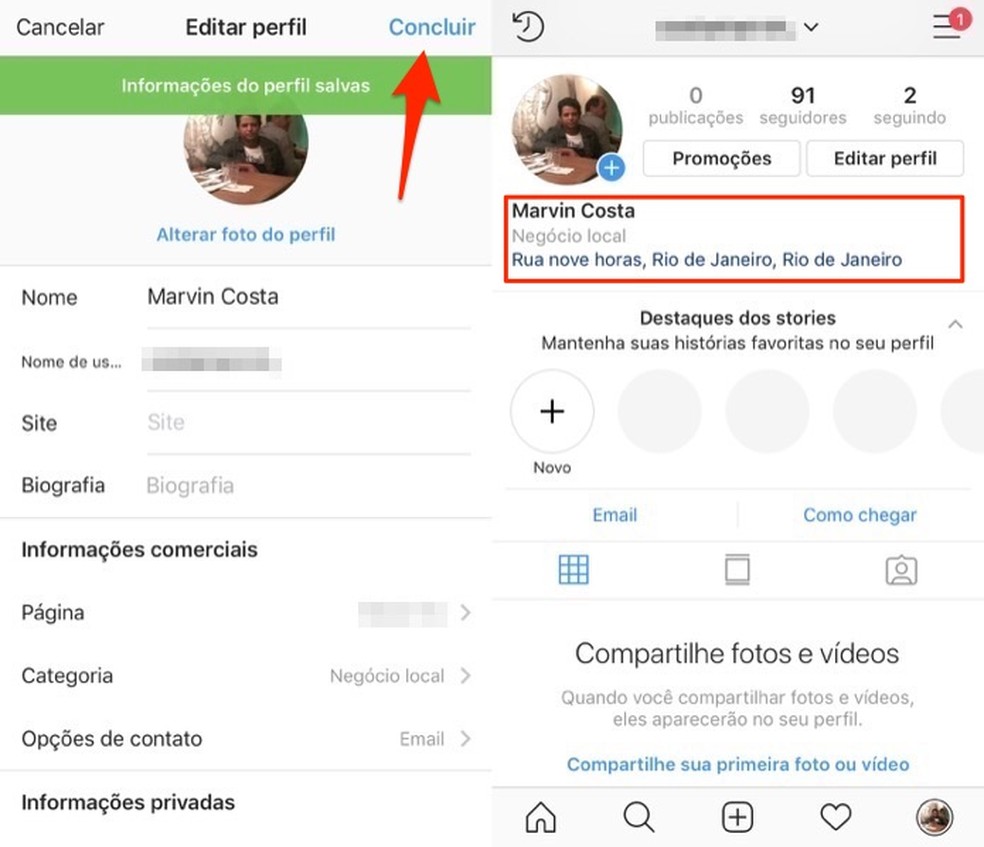 Como colocar endereço no Instagram? Inclua na bio do perfil comercial