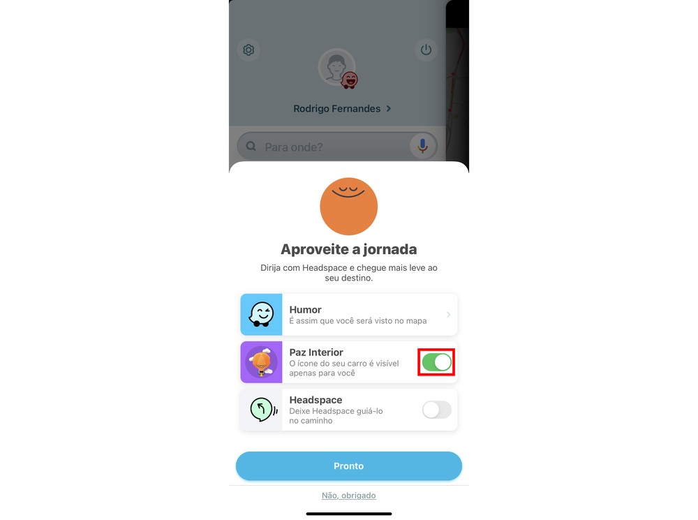 Headspace no Waze o que é e como usar no celular