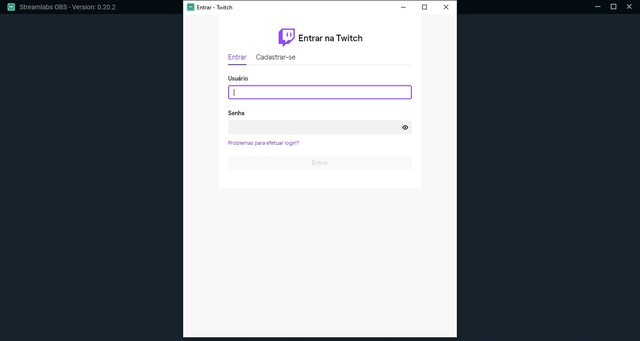 Como configurar o Streamlabs para a Twitch