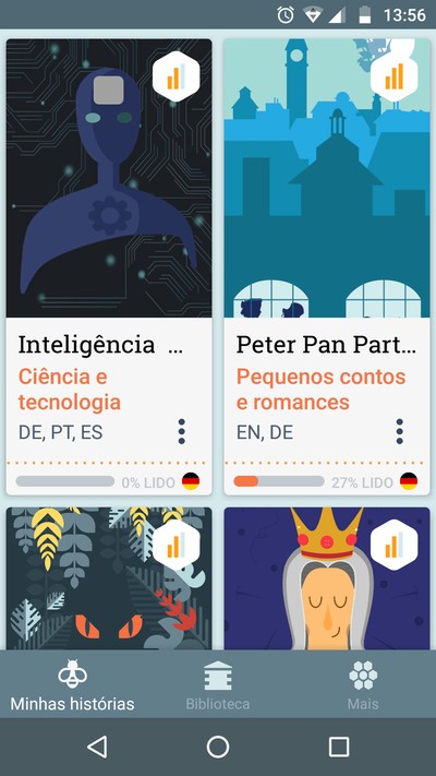 Aprenda francês ouvindo audiolivros com Beelinguapp