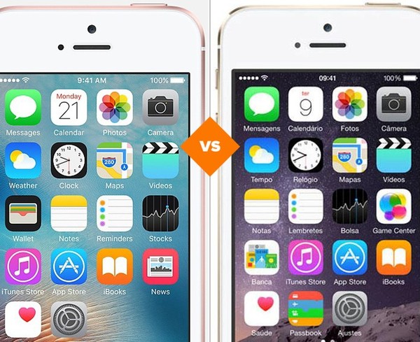iPhone SE vs iPhone 5s: veja a comparação entre estes dois celulares -  DeUmZoom