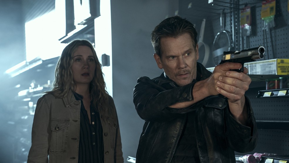 Caçador de Demônios, nova produção de ação da Amazon Prime Video, é estrelada por Kevin Bacon — Foto: Foto: Divulgação/Amazon Prime