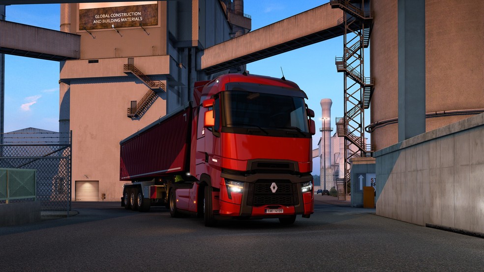 Euro Truck Simulator 2 é um jogo barato, mas que pode sair caro — Foto: Reprodução/Steam