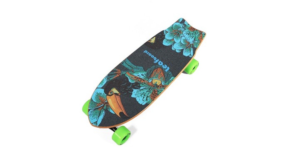 Leafboard: skate elétrico é resistente a água e recarrega celular