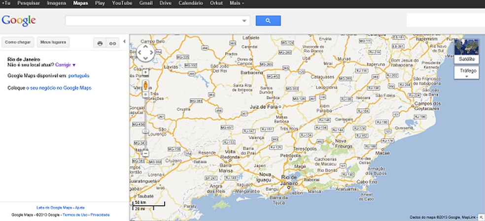 Como ver a previsão do tempo no Google Maps