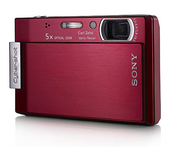 SONY Cyber−Shot T DSC-T100　レッド Sony DSC-T100 Cyber Shot Digital Camera Red 8.1MP Japanese