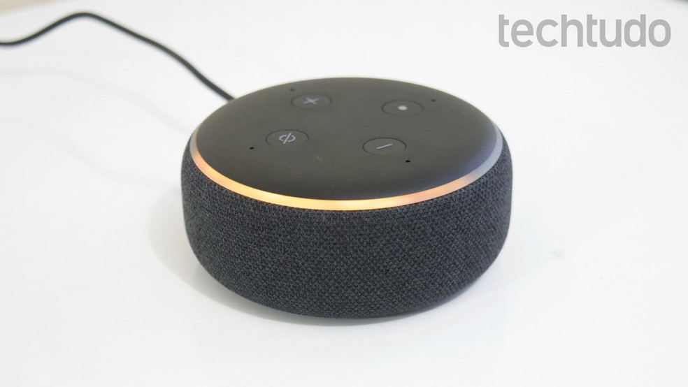 Alexa Echo Dot 3 Geração - Cinza/Grafite - Smart Speaker