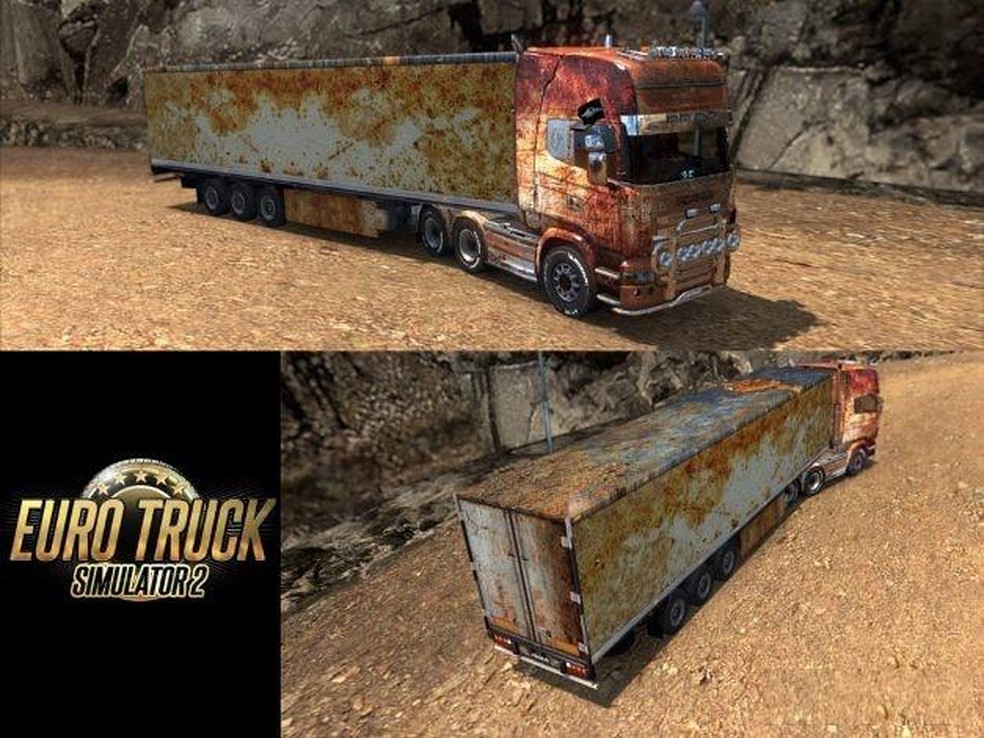 Viagem de Caminhão Rebaixado - Euro Truck Simulator 2 