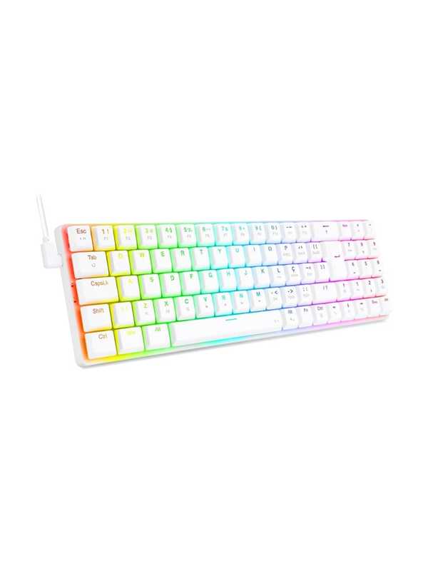 Teclado Gamer Redragon K626-KB-W